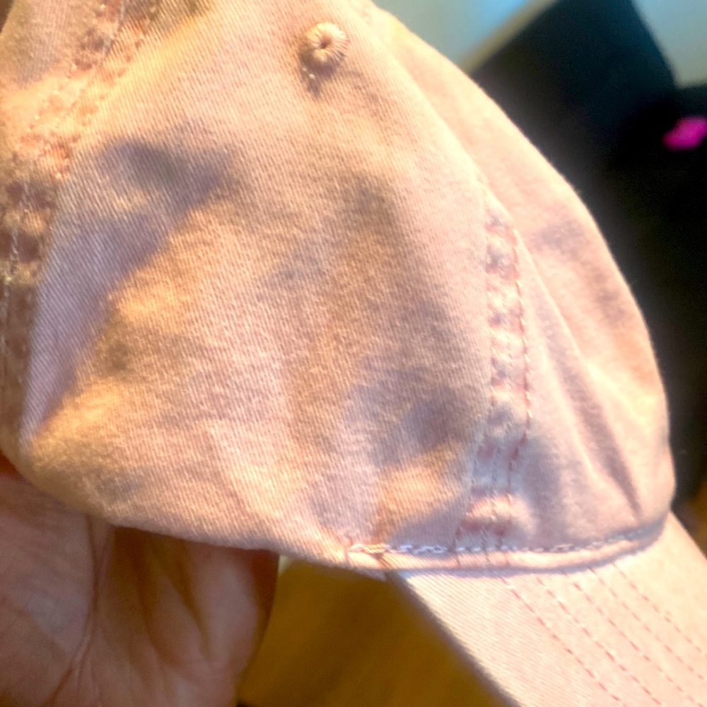 Pink hat